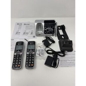 AT&T BL102-2 Cordless‎ Phone Answering System w/ Call Block & 2 Handsets